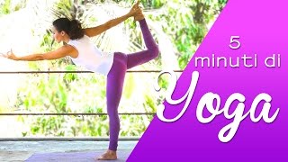 Yoga  5 minuti di Energia [upl. by Tim]