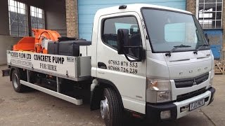 Concrete Pump Hire Screed Flow LTD [upl. by Oemac]