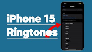 All Default iPhone 15 Ringtones iOS 17 [upl. by Nauquf]