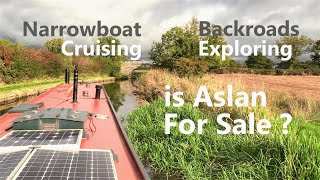 Narrowboat Cruise Is Aslan For Sale Walk amp Talk [upl. by Anahsit96]