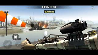 War Sniper Z8 Mission 17 Whatever Floats Your Boat Destroy The Ship [upl. by Nosyarg849]