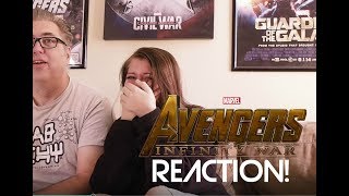 REACTION  Avengers Infinity War Trailer [upl. by Eirret]