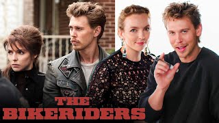 Austin Butler amp Jodie Comer Break Down a Scene From The Bikeriders  Vanity Fair [upl. by Winshell497]