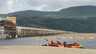 Barmouth Bridge Renovation 2023 [upl. by Ahsoyem176]