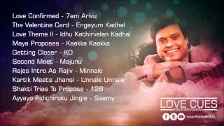 Love Cues  Harris Jayaraj  Jukebox  IndianMovieBGMs [upl. by Gnep]