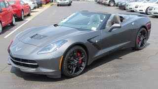 2014 Chevrolet Corvette Stingray Z51 Convertible Start Up Exhaust and In Depth Review [upl. by Aihsined]