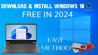 StepbyStep Guide Windows 10 Download amp Installation from USB to Your PC [upl. by Swan]