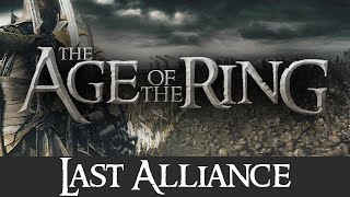 The Battle of the Last Alliance  Age of the Ring Mod  Battle for Middle Earth II RotWK [upl. by Parrnell880]