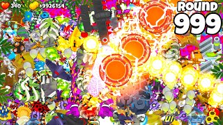 I BEAT Round 999 in Bloons TD 6 This Is How I Did It [upl. by Thalassa662]