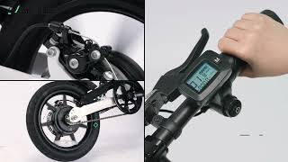 ANCHEER Folding Electric Bike for Adults  StreetRider [upl. by Ninazan359]