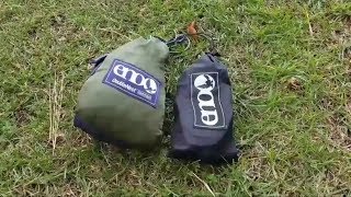 Setting Up an ENO Doublenest Hammock with Atlas Straps [upl. by Kwok]