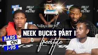 HARLEM IN THE BUILDING Neek Bucks Bars On I95 Freestyle pt 2 reaction [upl. by Parlin]