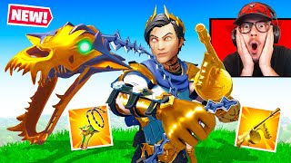 New MIDAS Update in Fortnite Floor is Lava and New Weapons [upl. by Ecniuq]