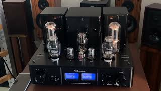 HiRes Audio Sound Test Willsenton R800i 300B 845 Tube Power Amplifier [upl. by Hilario]