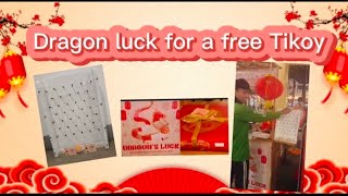 Lets play Dragon luck for a free Tikoy [upl. by Zacek929]