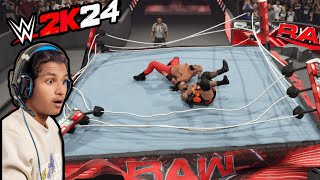 WWE 2K24 Gameplay  Braun Strowman vs Bronson Reed Match on WWE Monday Night Raw 1492024 [upl. by Lenoyl]