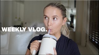 THIS WEEKS VLOG 💙  HAULS CHAOS amp PROCRASTINATION 😂  MOLLYMAE [upl. by Ellerrehs]