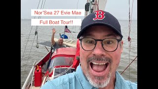 40 Nor’Sea 27 quotEvie Maequot Boat Tour [upl. by Grenville]