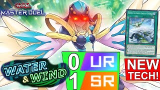 Water amp Winds BEST UNBANNED 0 UR 1 SR Lyrilusc OTK  YuGiOh Master Duel [upl. by Alekim]