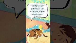 🐶The playful puppy  read aloud  Poems for kids  Short story  Animal Poems [upl. by Nahamas83]