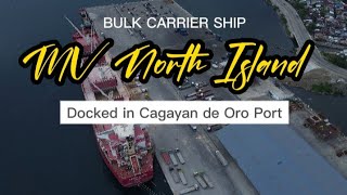 MV North Island Bulk carrier ship docked in Cagayan de Oro port July 16 2023 [upl. by Yort]