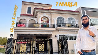 7 Marla Spanish Design House For Sale in Lake City Lahore  HT701  Properties Review by Ali [upl. by Ynnohj]