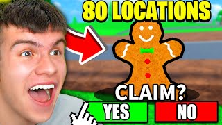 How To Find ALL 80 GINGERBREAD LOCATIONS In Roblox Car Dealership Tycoon CHRISTMAS WEEK 2 EVENT [upl. by Helfant502]