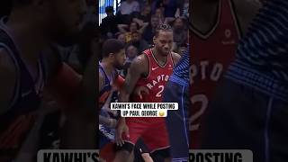 Kawhi took it personal 😅 [upl. by Enilemme]