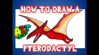 How to Draw a PTERODACTYL [upl. by Doi]