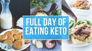 FULL DAY OF EATING KETO  The Simple Way [upl. by Mini]