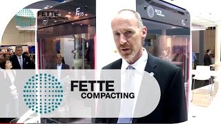 Matt Bundenthal presents the FE75 Tablet Press  INTERPACK 2014  Fette Compacting [upl. by Shultz]