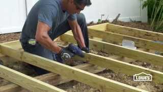 How to Build a Shed Foundation [upl. by Attiuqal]