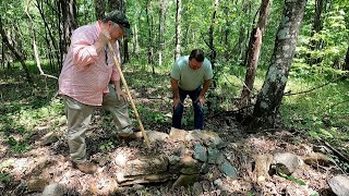 OLD MAP LEADS US TO LONG FORGOTTEN CEMETERY AND PLANTATION [upl. by Atipul]