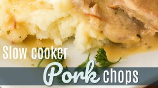 Easy Crock Pot Pork Chops [upl. by Pelpel]