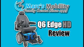 Quantum Q6 Edge HD  Heavy Duty Power Chair  Review  4591 [upl. by Croteau]