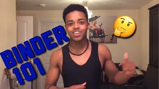 HOW TO PUT ON A BINDER [upl. by Joses]