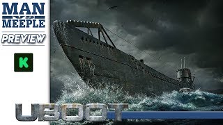 Uboot Phalanx Games Preview by Man Vs Meeple [upl. by Cecilia]