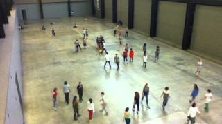 Performance in the Tate Modern London  Tino Sehgal These Associations [upl. by Pancho310]