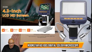 Andonstar AD106S Digital Solder Microscope [upl. by Corbet]