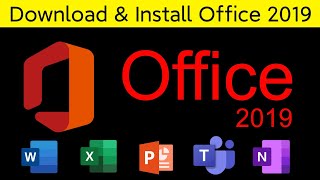 How to download Microsoft Office 2019 for free windows 10  Download MS Office free [upl. by Auhsej939]