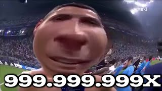 Christiano Ronaldo Siuuuu 999x speed meme [upl. by Lalo]