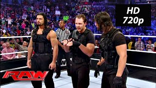 Dean Ambrose Roman Reigns amp Seth Rollins The Shield firstever match on RAW RAW Dec 31 2012 HD [upl. by Phares]