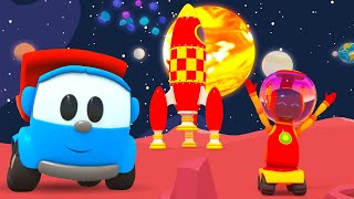 Planets 🚚 SING WITH LEO 🚚 Nursery Rhymes  Learning Kids Songs [upl. by Carbo377]