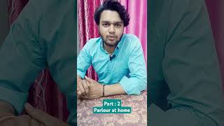 Part2  Beauty Parlour Makeup at home  Harsh Parashar [upl. by Aelam]