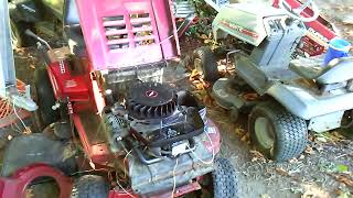 WILL IT RUN 18hp Briggs amp Stratton OPPOSED Twin [upl. by Wymore]