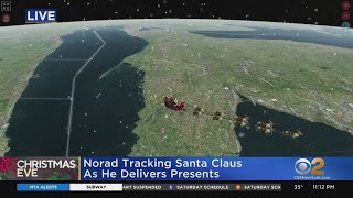 NORAD Santa Tracker 11PM Update [upl. by Dyke]