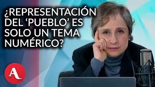 Carmen Aristegui ¿quién representa al pueblo y qué significa cada poder de la República [upl. by Magnuson]