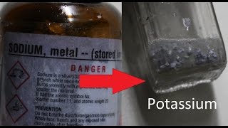 Making Potassium Metal [upl. by Aihsela]