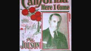 Cliff Edwards  California Here I Come 1924 [upl. by Oretna]