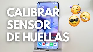 Solución al error del sensor de huellas del móvil ✅  Calibrar [upl. by Analed]